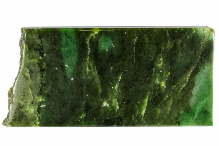 Polished Canadian Jade (Nephrite) Slab - British Colombia #112753